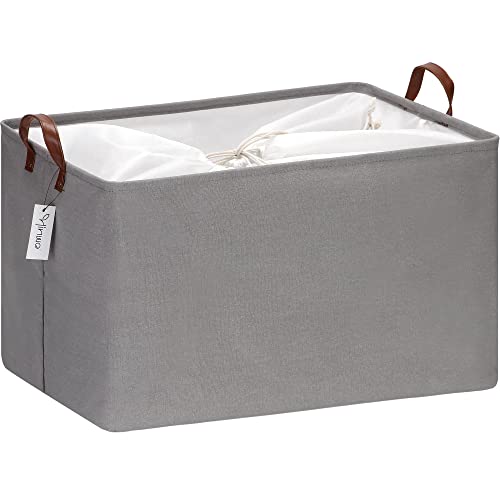 Hinwo 70L Extra Large Storage Bins, Closet Organizers and Storage,