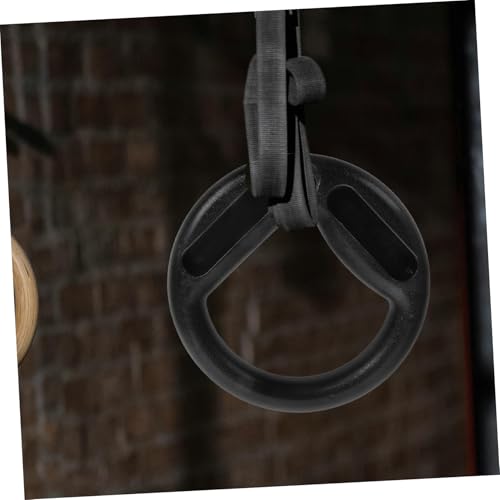 Anillas para ejercicio Yardwe 2pcs color negro miniatura 4