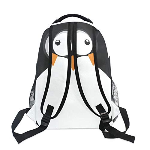 School Backpack Cute Penguin Bookbag for Boys Girls Teens Casual Travel Bag Computer Laptop Daypack4