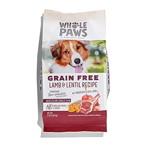 Whole Paws Dog Grain Free Lamb with Lentils Recipe Cover