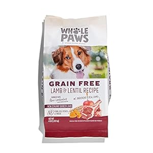 Whole Paws, Whole Paws, Dog Grain Free Lamb with Lentils Recipe, 64 Ounce