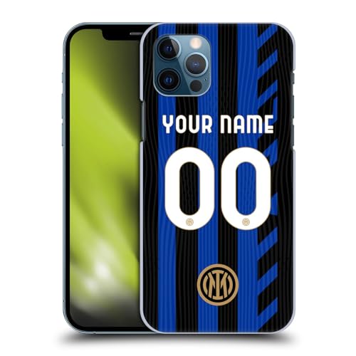 Coque iPhone 12 Inter Milan personnalisable kit domicile 2024 2025 coque rigide Apple