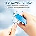 ClipperPro® Omega Fingernail Clipper - Ergonomic Large Nail Clippers for Women & Men | Heavy-Duty Nail Cutters | Fingernail Clippers with 180º Swivel Head (Ice Blue Edition)
