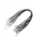 Cordon de chaîne d'extension : les cordons du collier sont bien faits et difficiles à casser, ils sont solides et stables pour une utilisation de longue durée, cordon pour la fabrication de bijoux