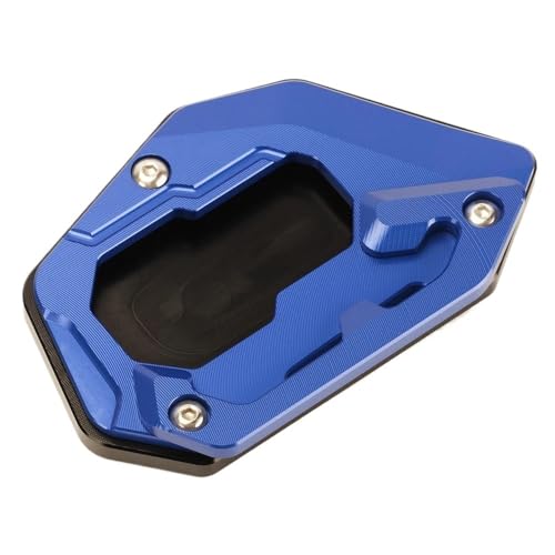 Extension béquille latérale F750GS : plaque en aluminium pour stabiliser votre moto