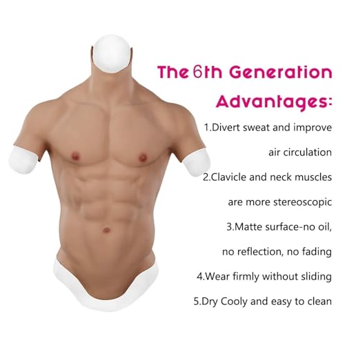 Simulation réaliste des muscles avec ce body en silicone - 7