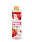 Body~cology Strawberry Cheesecake Ultra-Moisturizing Body Oil, Bath and Shave Oil, 7.5 fl oz