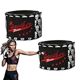 Design ergonomique : Säkerställ handtäckning med våra boxningssjalar. Det elastiska och robusta tyget formar sig efter dina händer och ger en bekväm passform håller länge även vid daglig användning, vilket minimerar risken för och maximerar prestanda.