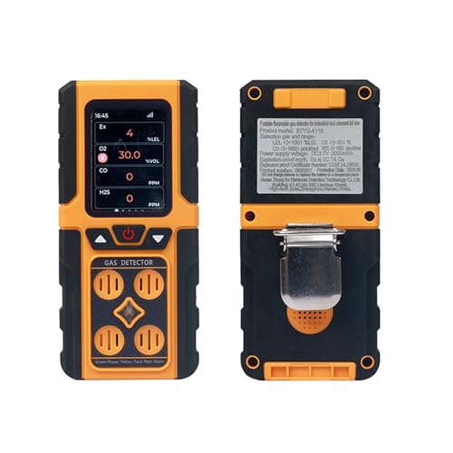 Moniteur portatif multi 4 de gaz avec capteur O2 0-30% Vol - 2
