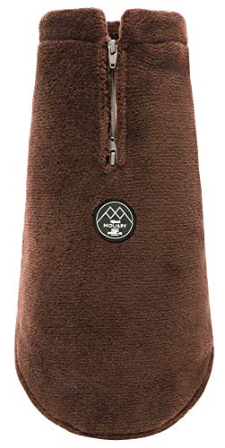 Wouapy Pull Polaire d'extérieur Marron 30 cm