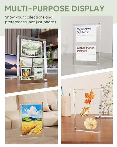 Z-STRALINK 5x7 Acrylic Picture Frames 3 Pack - image 8