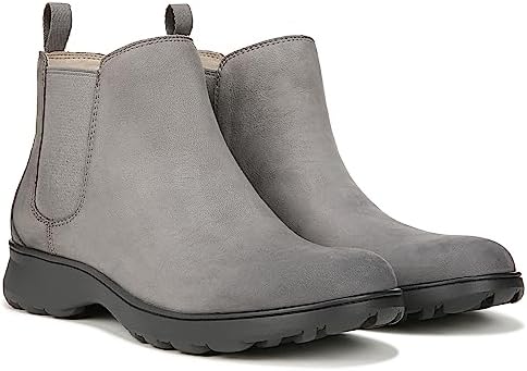 Vionic Evergreen Women's Ankle Boot - Stylish And S Charcoal Nubuck - 9 Medium | Image 1