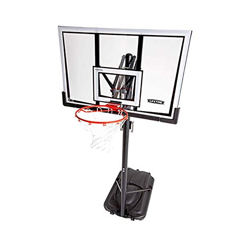 Lifetime Outdoor Portable Basketball Hoop, 52 Inch Shatterproof Backboard, 7.5-10 Ft Height Adjustable by LIFETIME - Image 4