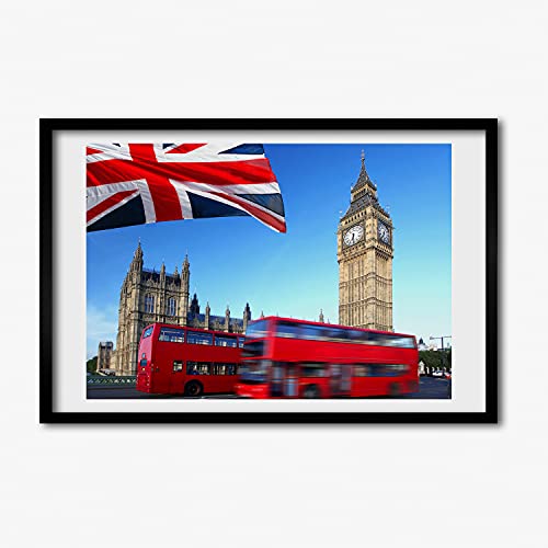 Tableau moderne 60x40 cm de Londres pour sublimer la décoration de votre salon