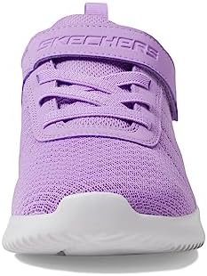 Skechers Kids Girls Bounder-Cool Cruise Sneaker, Lavender, 9 Toddler | Image 5