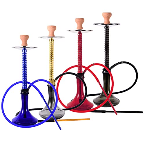 YYMMHH Bar Household Arabian Shisha 71CM Große Einrohr-Mittelstab-Gasglasplatte Shisha, für Brakah Shisha Stickhah… – Bild 7