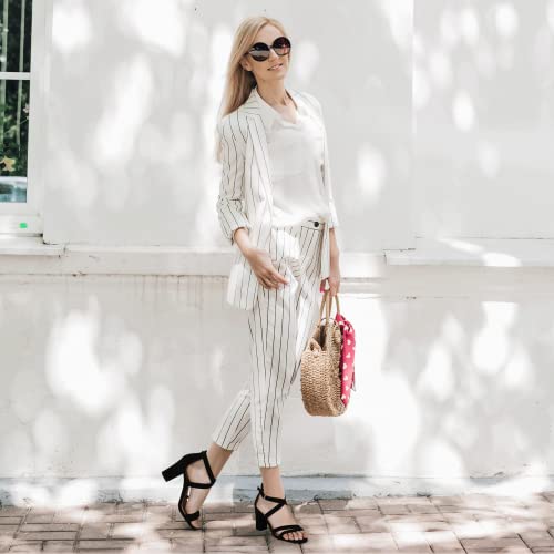 IDIFU Women's IN3 Gita Block Heel Open Toe Strappy Sandals Dress Shoes for Wedding Evening Prom2