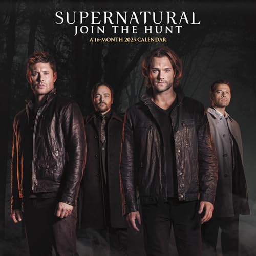 Calendrier mural Supernatural 2025