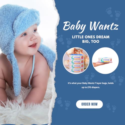 Image of Premium Diaper Pail Refill Bags Compatible with Diaper Genie Pails - 4 Pack - Holds up to 1080 Newborn Diapers