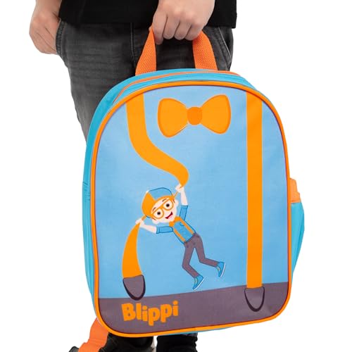 Blippi Backpack | Boys Backpack | Kindergarten Backpacks | Toddler Rucksack | Blue One Size3