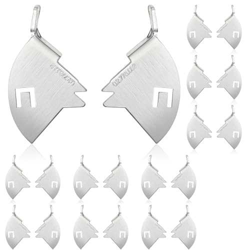 Moxweyeni 10 Pair Metal Knife Latches