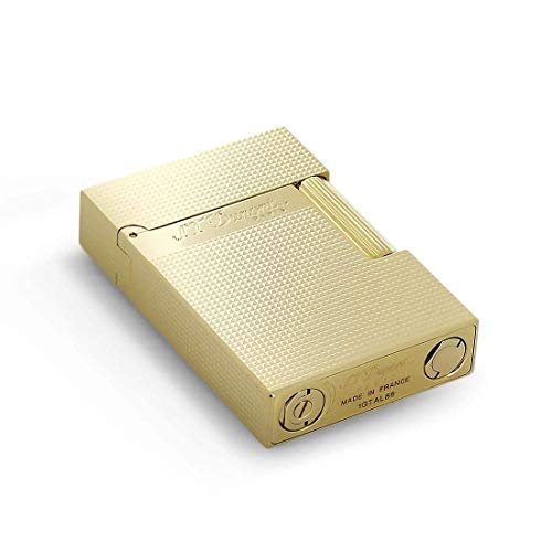 Encendedor S.T. Dupont Ligne 2 Small Microdiamante Amarillo Oro miniatura 5