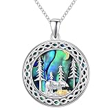 Argent Sterling 925 Premium : Ce collier pendentif ours est fabriqué en argent sterling 925 authentique, hypoallergénique, sans plomb, sans nickel, ce qui le rend sûr pour les peaux sensibles. La finition hautement polie de ce collier maman est parfaite pour un port quotidien.