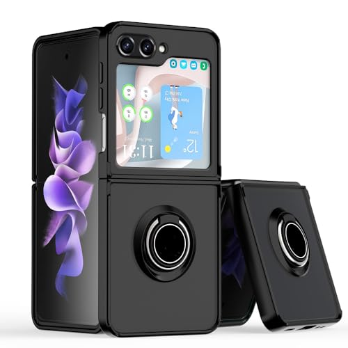 Coque Samsung Z Flip 3 de luxe mate avec support magnétique