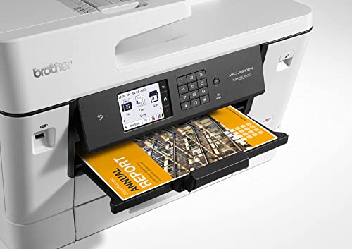 Brother MFC-J6940DW DIN A3 4-in-1 Farbtintenstrahl-Multifunktionsgerät (2 x 250 Blatt Papierkassette, Drucken, scannen, kopieren, faxen), Weiß, Mittel – Bild 7