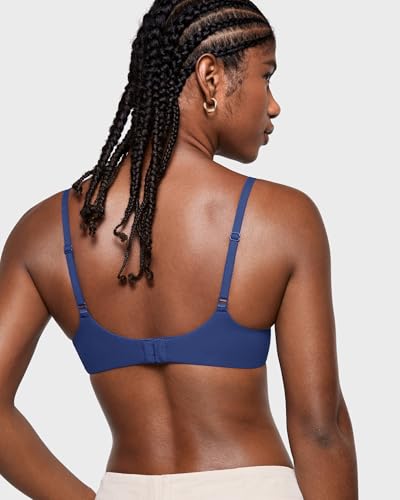 Image of INLYRIC Women's Inbarely Plus Plunge Bra - Unlined Underwire Sexy Demi Balconette Bras