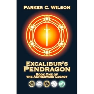 Excalibur's Pendragon Audiolibro Por Parker Wilson arte de portada