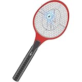 Goobay Elektrische Fliegenklatsche Insektenvernichter, Fliegenfänger mit Batterien, 0