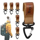 Genérico Clip Para Equipo | 6 Piezas Hebilla de Correa de Nylon de Alta Resistencia - Clips para Correas de Bolsos,para Cuerda Paracord, Mochila, y Botella de Agua