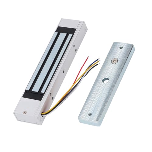 Serrure magnétique électrique force 180 kg alliage aluminium NC
