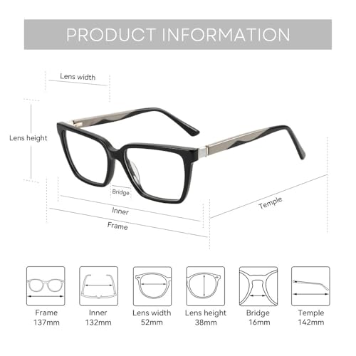Montures de lunettes acétate MUTYNE femme légères confort anti-glisse - 4