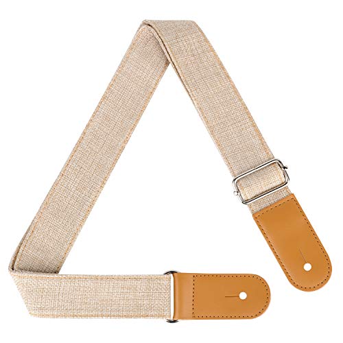 Opocc Ukulélé Sangle, sangle de ukulélé Country Style doux Coton, Lin Sangle réglable pour ukulélé Ukulélé – Cuir véritable Bandoulière, 1 Pick beige - Les Beatles, Paul McCartney, John Lennon, RIngo Starr, George Harrison Opocc Ukulélé Sangle, sangle de ukulélé Country Style doux Coton, Lin Sangle réglable pour ukulélé Ukulélé – Cuir véritable Bandoulière, 1 Pick beige – Image 8