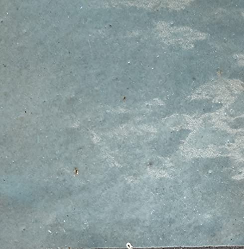 4x4 Authentic Handmade Aqua Zellige Tile by Squarefeet Depot (1 SF / 9 PCS Box)