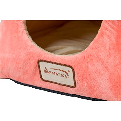 Armarkat Cat Bed, C07Ccs/Mh, Orange And Beige #TOP5