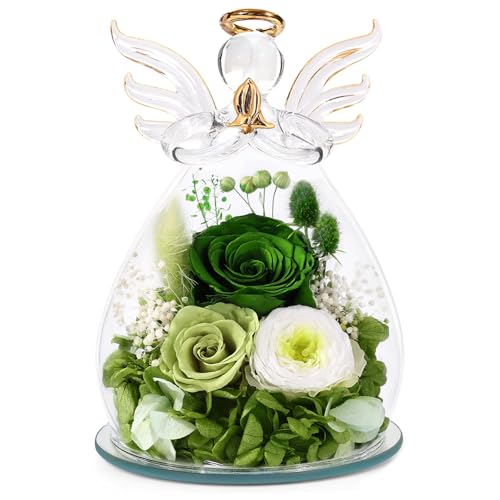 Gifts for Women Birthday Preserved Rose Forever Flower in Glass