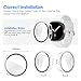 TENOC Watch Case Compatible with Samsung Galaxy Watch 8 44mm, Clear Protective Cover Built-in Tempered Glass Screen Protector for Women Men