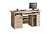 Produktbild MAJA-Möbel 4052 5525 Schreib- und Computertisch, Sonoma-Eiche-Nachbildung, Abmessungen BxHxT: 144 x 76 x 67 cm