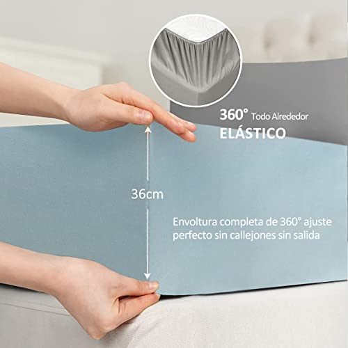 Listado de Sabanas queen medidas disponible en línea para comprar. 9 sabanas queen medidas marca NANWEI (3)