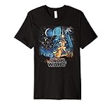 hopenstand ceinture 15STRW695 Star Wars A New Hope Faded Vintage Poster Graphic T-Shirt