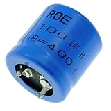 Außenmaße (DxH): 25x25mm 5x Snap-In Elko Kondensator 100µF 400V 105°C ; EYC07AU310X52V ; 100uF