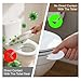 ElevateTech Toilet Seat Lift Handle, 6 Pcs Toilet Seat Lifter Self Adhesive Toilets Lid Cover Lifter Avoid Touching Lift Tools Bathroom Accessories for Home, Office, Hotel, Travel, White