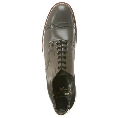 Stacy Adams Men's Madison Cap Toe Oxford,Steel Gray,11 Ee #TOP3