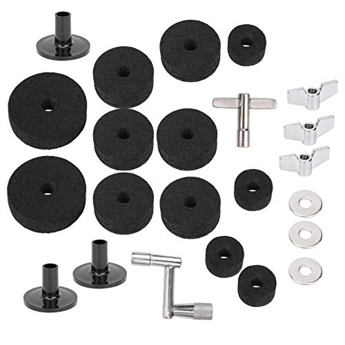Juego de 23 Almohadillas para Platillos con Llave y Accesorios