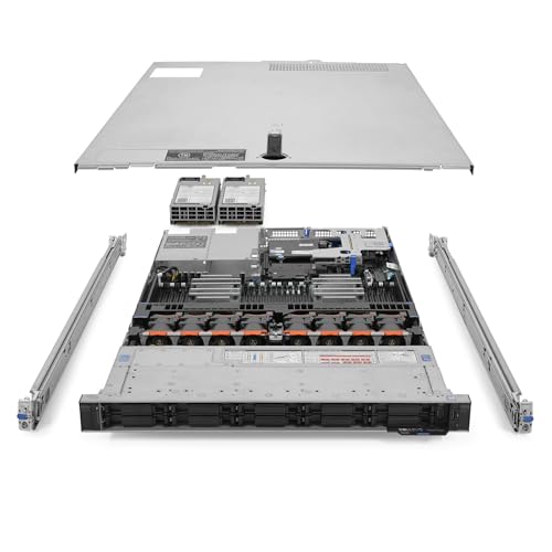Dell PowerEdge R640 Server 2X Gold 6148 2.40Ghz 40-Core 512GB 4X 960GB SSD H730 (Renewed)
