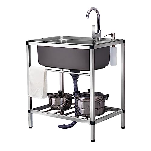 Éviers de cuisine compacts et station de lavage portative pour grand nettoyage