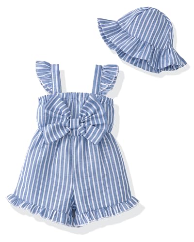 XUANHAO Baby Girl Clothes 12 18 24 Months Outfits For Girls Infant Toddler Girls' Clothing Ruffle Girls Pants Sets 6M-4T